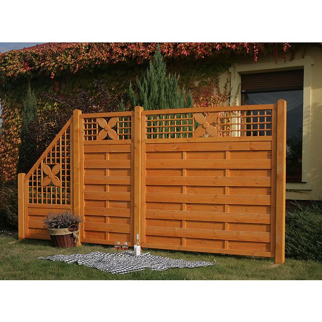Ograda borgholm 179x179 cm sa ornamentom