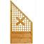 Ograda borgholm 89x179/89 cm sa ornamentom