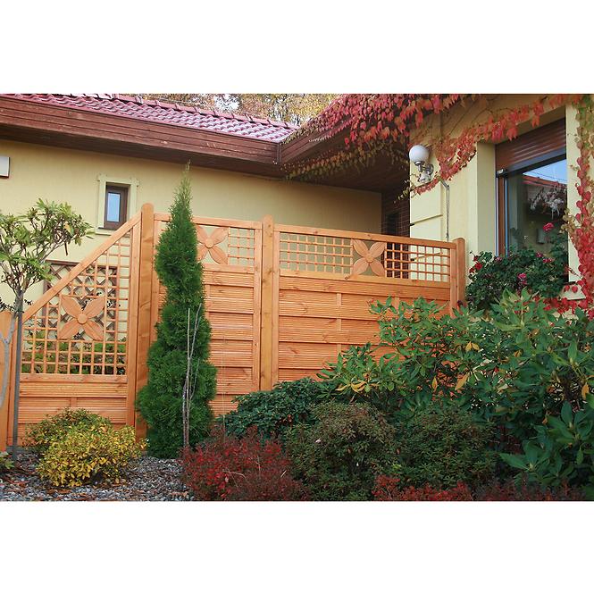 Ograda borgholm 89x179/89 cm sa ornamentom