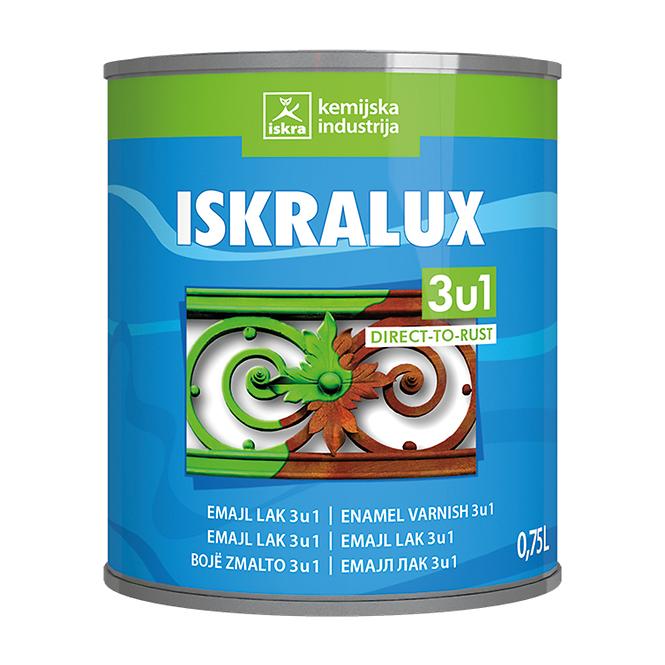 Iskralux 3U1 RAL9005 Crni 0.75l