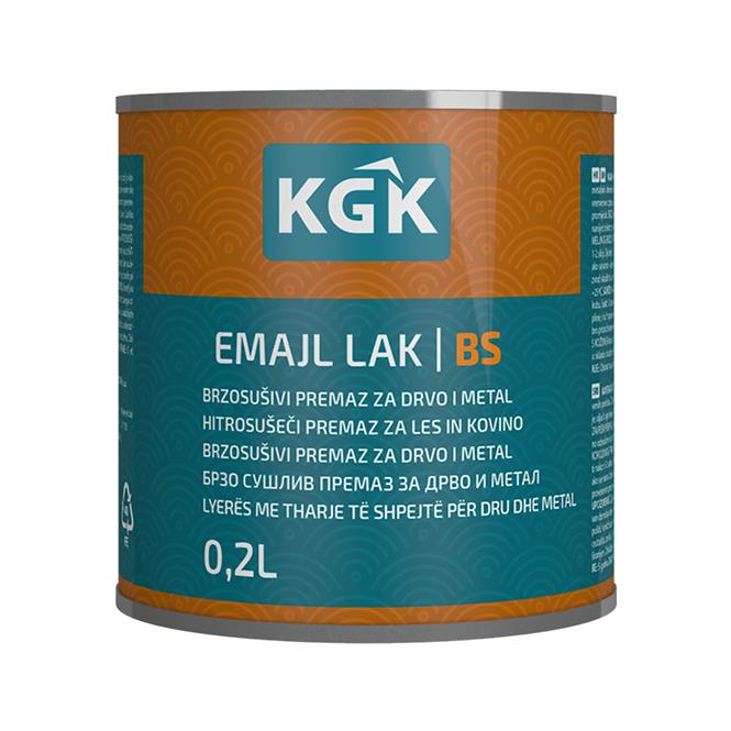 KGK BS Završni Premaz Crni 0.2l