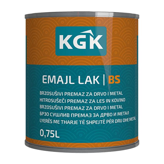 KGK BS Završni Premaz Crni 0.75l