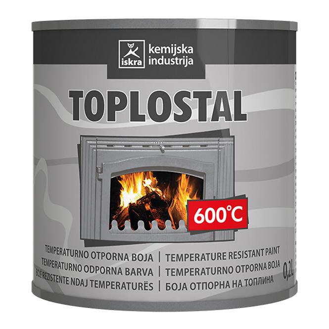 Toplostal 600 °C Srebrni 0.2l