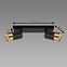 SVJETILJKA PUZON SPT GU10 2L BLACK/GOLD 04125 LS2,2