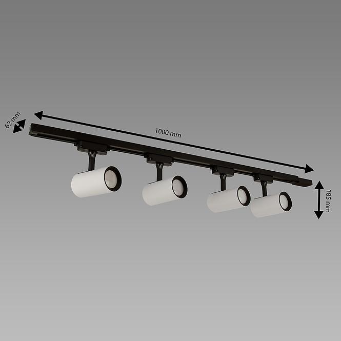 SVJETILJKA LUTER 4XGU10 WHITE 04079 SET SZYN LW4