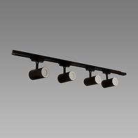 SVJETILJKA LUTER 4XGU10 BLACK 04080 SRT SZYN LW4