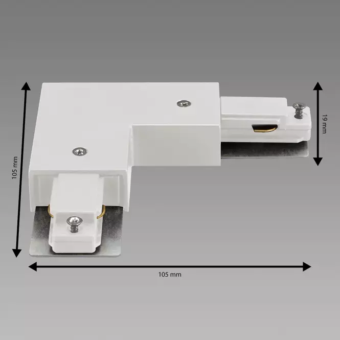 SVJETILJKA CONNECTOR PS230V L WHITE 04110 SZYN,2