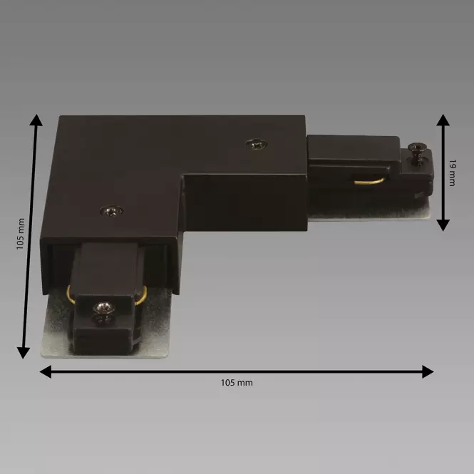 SVJETILJKA CONNECTOR PS230V L BLACK 04111 SZYN,2