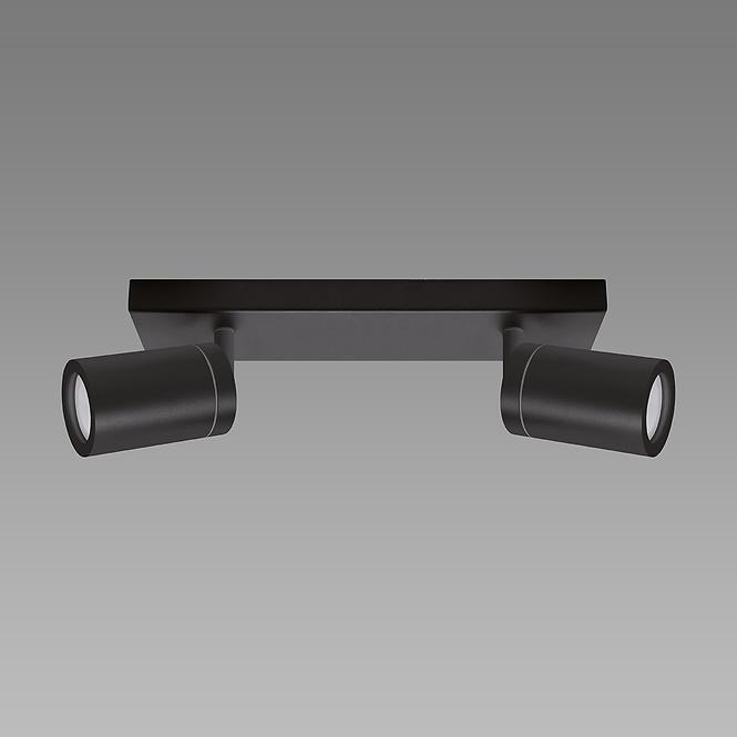 SVJETILJKA TENOR GU10 2L BLACK 04071 IP44 LS2