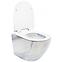 Viseća WC školjka Carlo Mini Rimless granit mat,4
