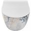 Viseća WC školjka Carlo Mini Rimless granit shiny,2