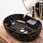 Nadpultni umivaonik Amelia Black Marble Shiny,5