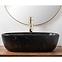 Nadpultni umivaonik Belinda Black Marble Mat,5
