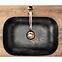 Nadpultni umivaonik Belinda Black Marble Mat,6