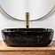 Nadpultni umivaonik Belinda Black Marble Shiny,5