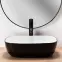 Nadpultni umivaonik Belinda Black/White,4