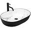 Nadpultni umivaonik Cleo 61 Black/Aiax Matt