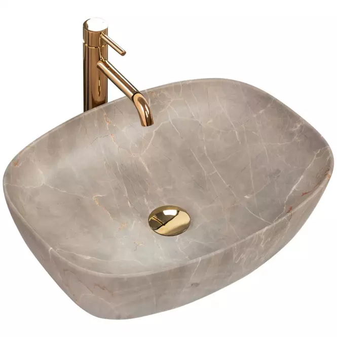 Nadpultni umivaonik Freja Beige Matt