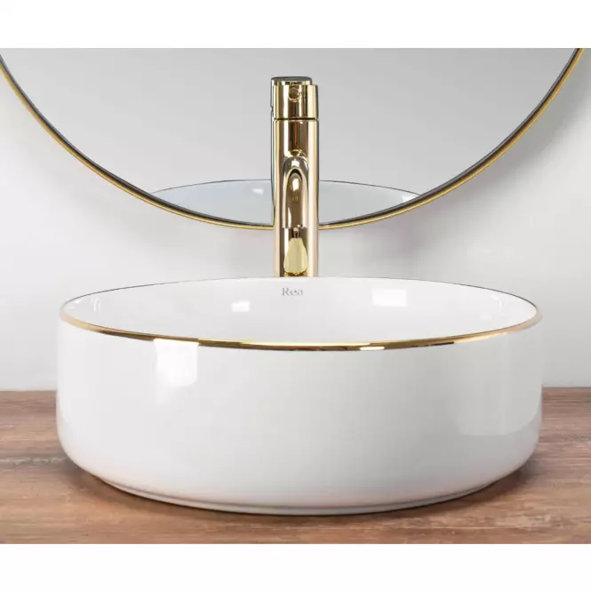 Nadpultni umivaonik Sami Gold Edge