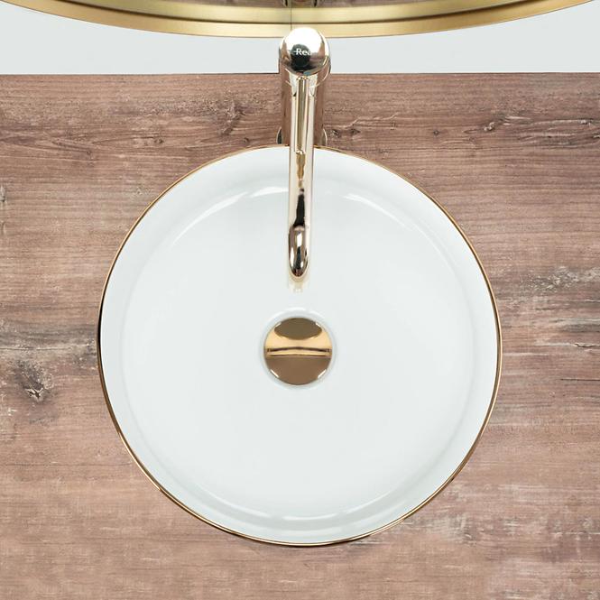 Nadpultni umivaonik Sami Gold Edge,6
