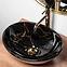 Nadpultni umivaonik Sofia Black Marble Shiny,3