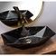 Nadpultni umivaonik Vegas Black Marble Matt,4