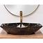 Nadpultni umivaonik Vegas Black Marble Shiny,5