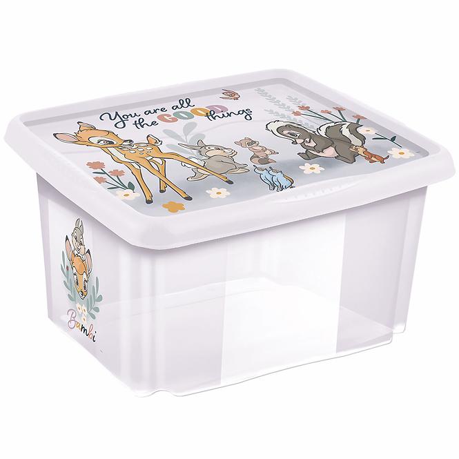 Kutija s kotačima i poklopcem 45l  Bambi