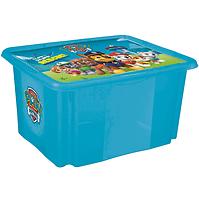 Kutija s kotačima i poklopcem 30l Paw Patrol