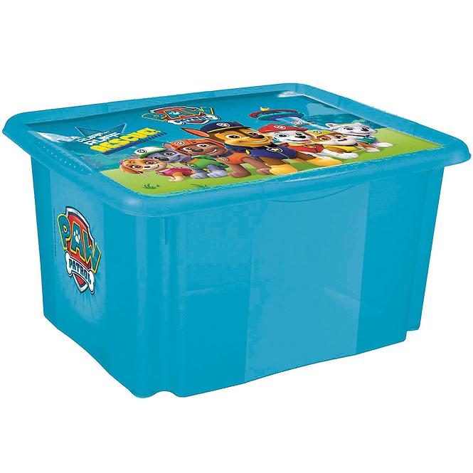 Kutija s kotačima i poklopcem 30l Paw Patrol