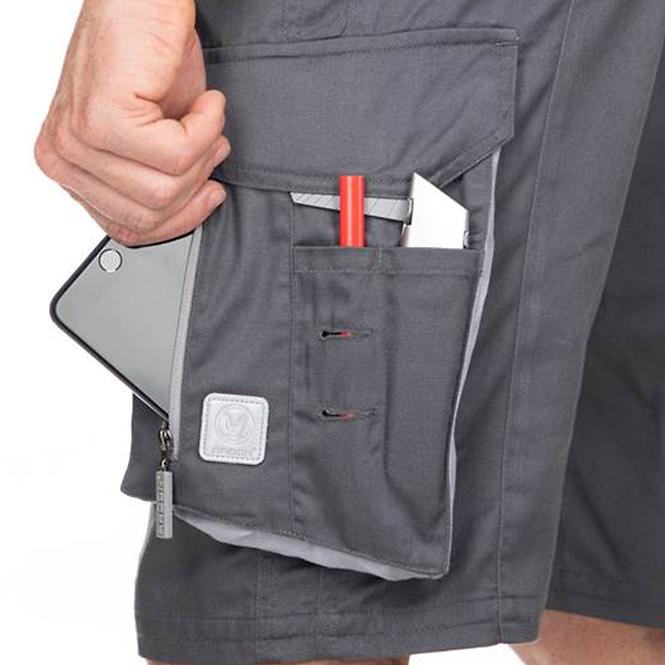 Kratke radne hlače Ardon®Summer tamno sivo, vel. 60