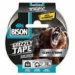 Traka BISON GRIZZLY tape SILVER 10M