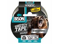 Traka BISON GRIZZLY tape SILVER 10M