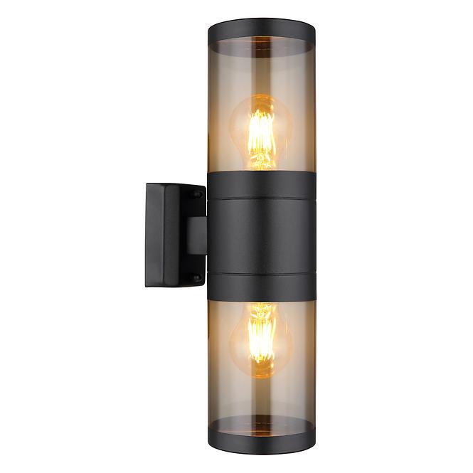 ZIDNI GLOBO XELOO 32014-2BS 60W CRNO K2