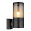 ZIDNI GLOBO XELOO 32014BS 60W CRNO K1