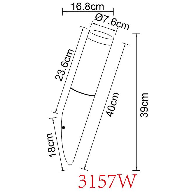 Svjetiljka GLOBO BOSTON 3157W 23W WOOD K1