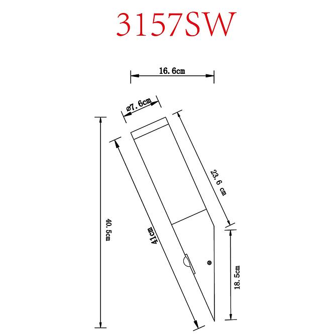 Svjetiljka GLOBO BOSTON 3157SW 15W WOOD S K1