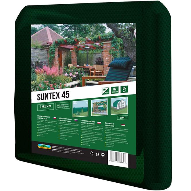 Mrežasta tkanina Suntex zelena 45% 1x5m