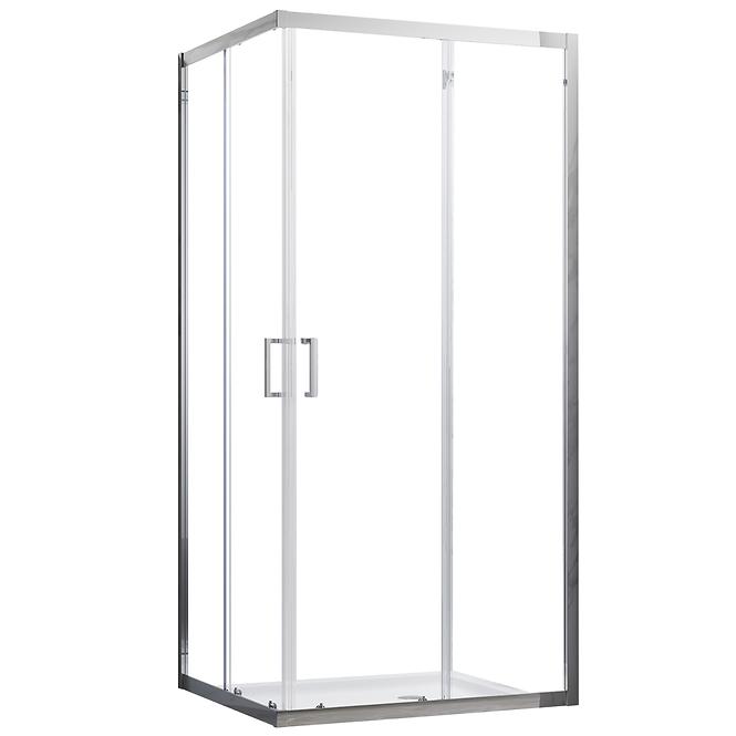 Kvadratna kabina Mika 80x80x190 Chrom