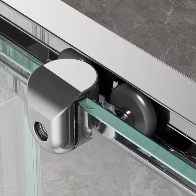 Kvadratna kabina Mika 90x90x190 Chrom