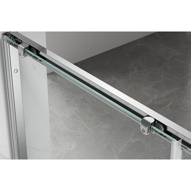 Kvadratna kabina Mika 90x90x190 Chrom