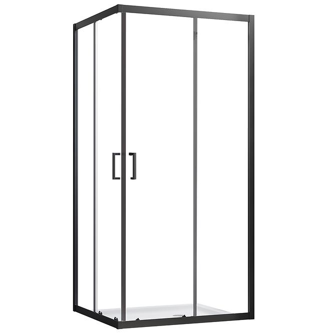 Kvadratna kabina Mika 80x80x190 Black
