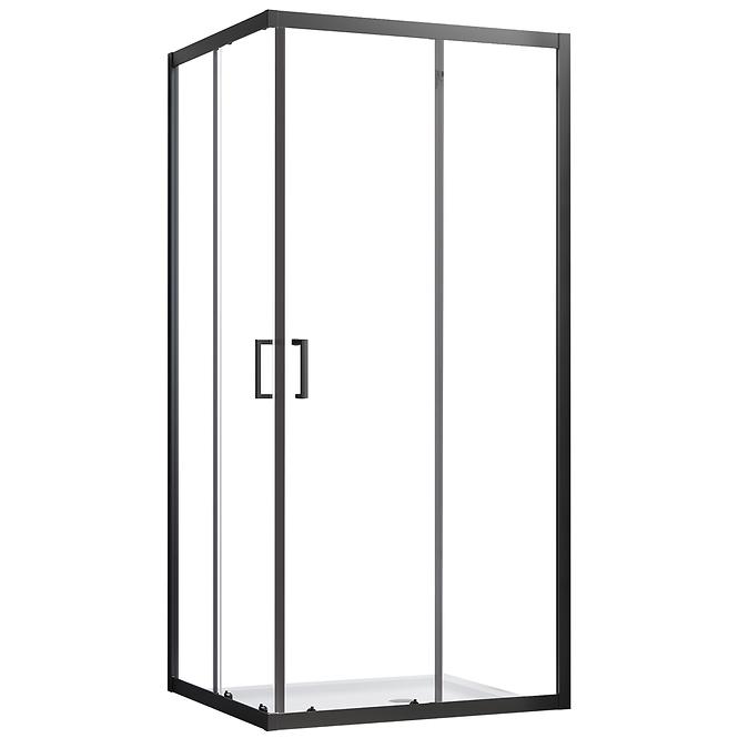Kvadratna kabina Mika 90x90x190 Black