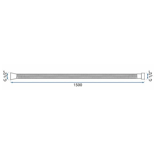Set za kadu Rea P4520 krom