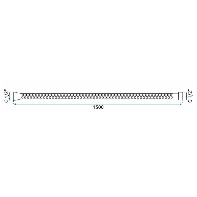 Set za kadu Rea P4520 krom