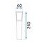 Set za kadu Eco Power Rea P8586 krom,2