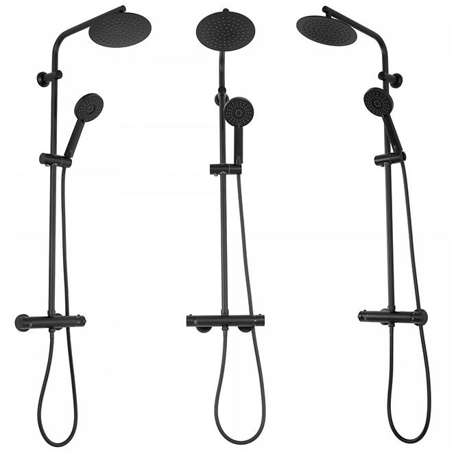 Tuš set Bliss Rea P8804 crni