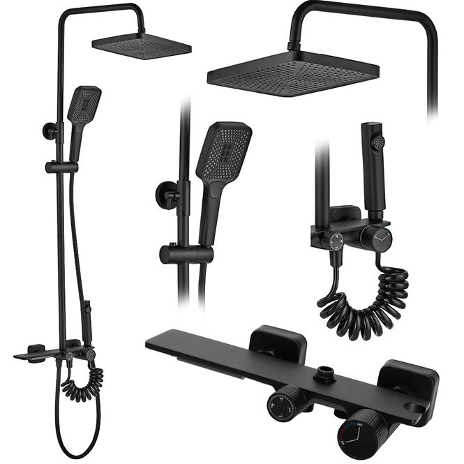 Tuš set Helix Rea P6618 crni