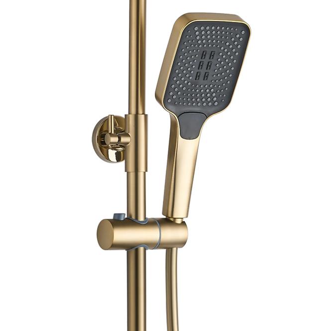 Tuš set Helix Rea P6621 brušeno zlato