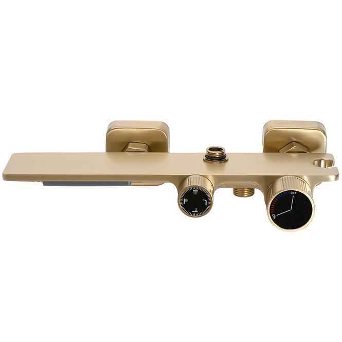 Tuš set Helix Rea P6621 brušeno zlato